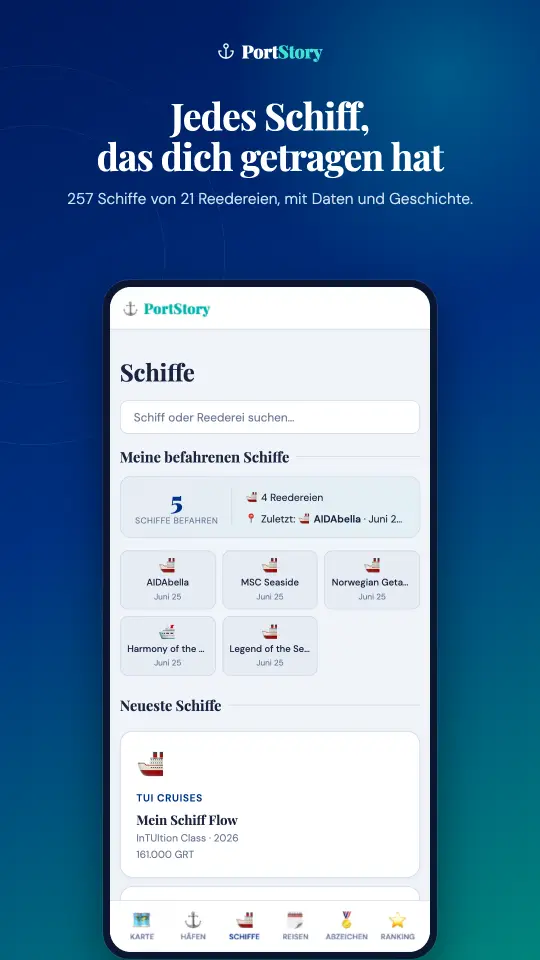 Schiffe in PortStory